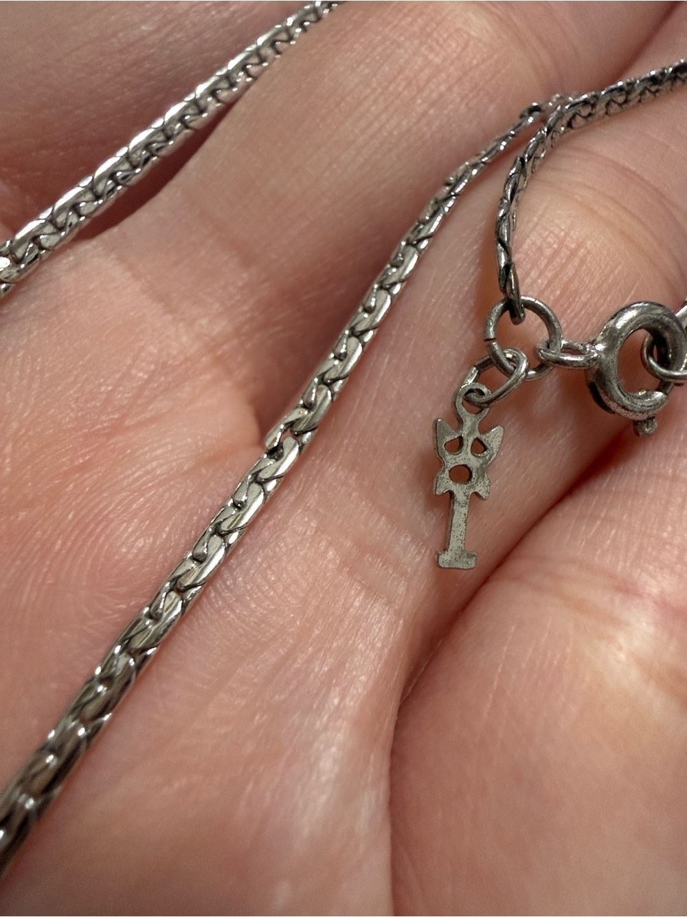 TRIFARI Silver-Toned Butterfly Pendant Necklace - Picture 3 of 8